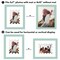 Americanflat Picture Frame with Wavy Mat - Ideal for Any Room, Living Rooms, Dorm Room
